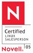Novell sertificate partner